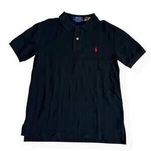 Polo Ralph Lauren Black Classic Polo Boys Medium 10-12